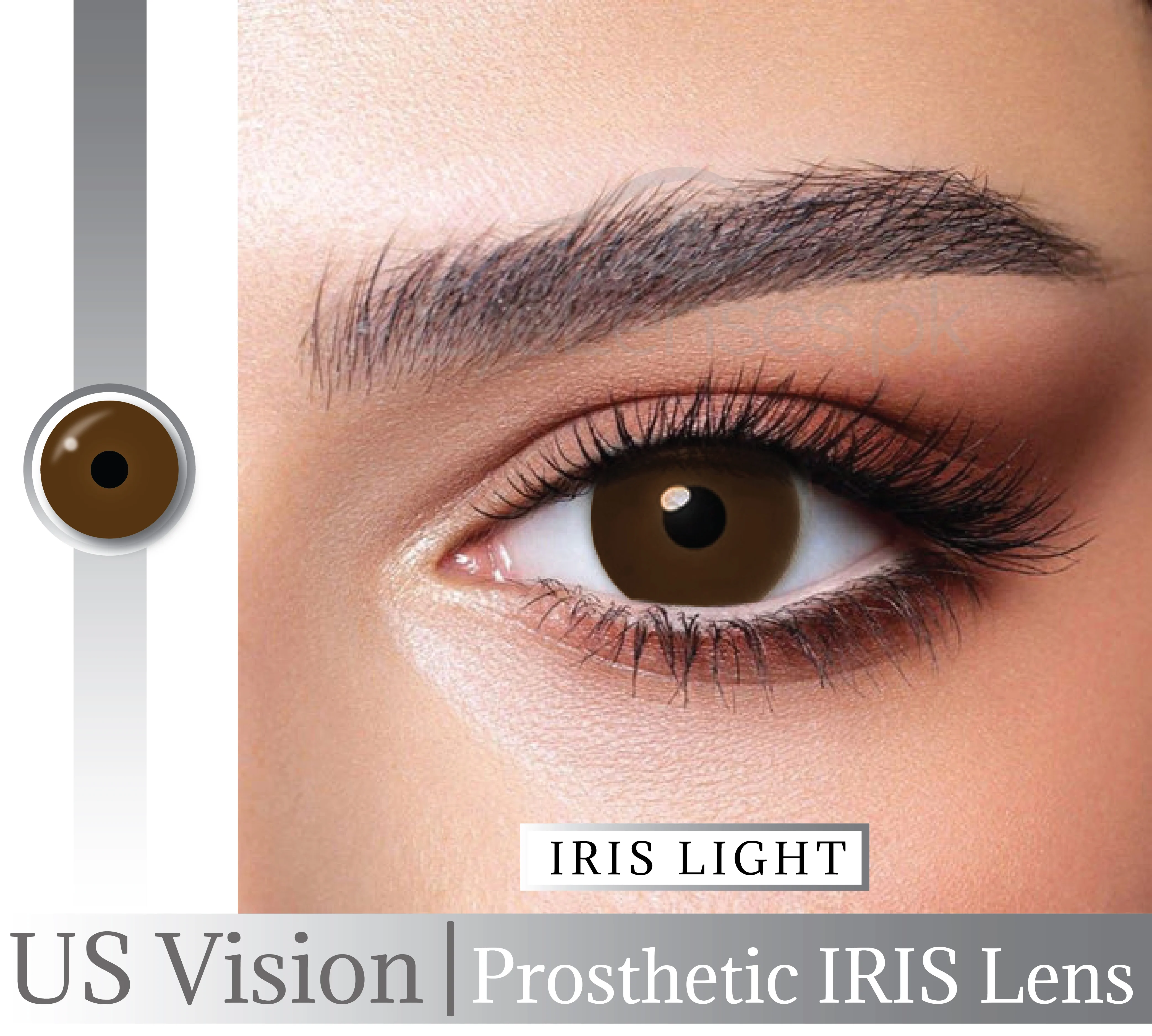 US VISION IRIS LENS WITH WM 01