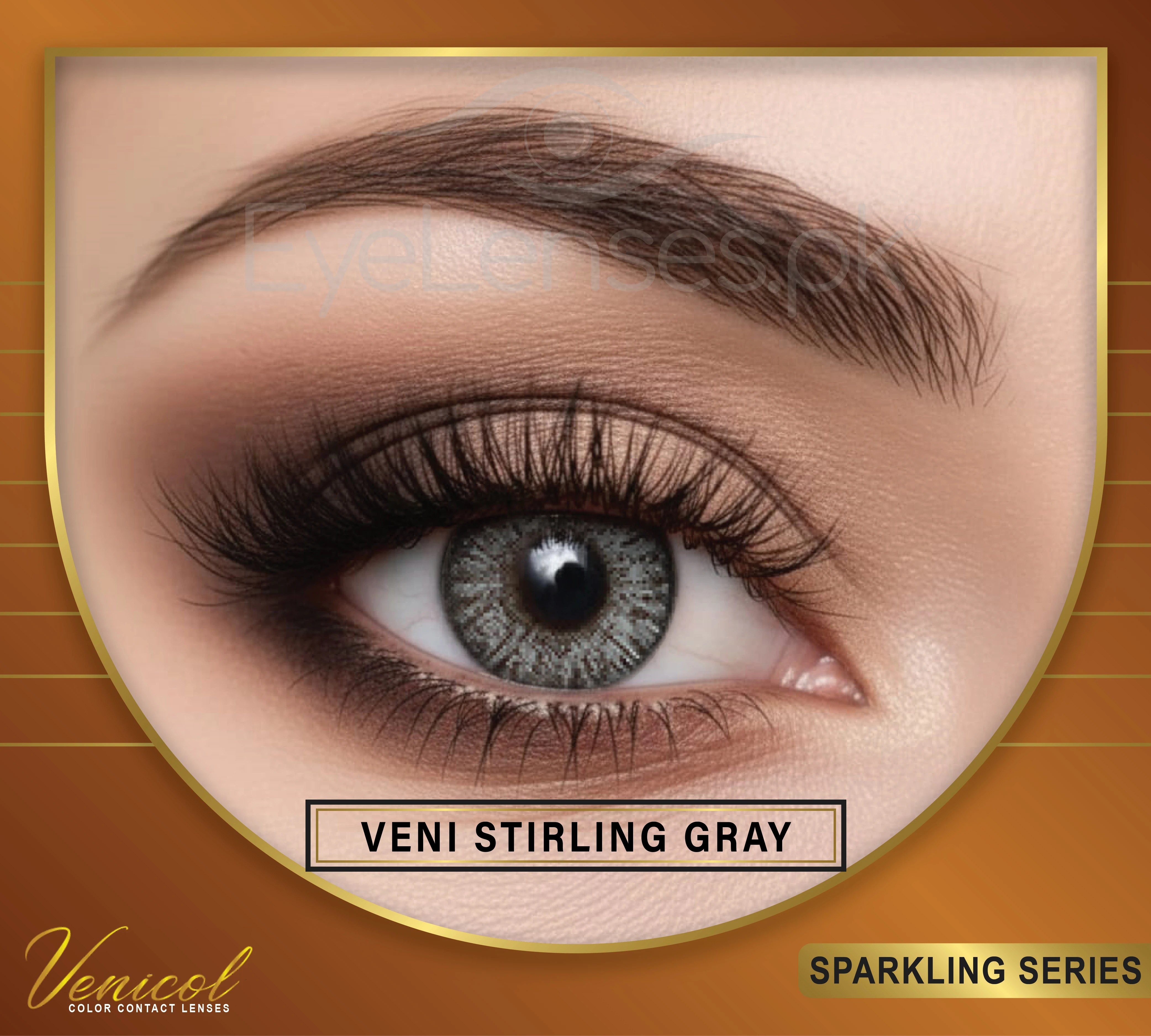 Venicol Sterling Gray Sparkling lens