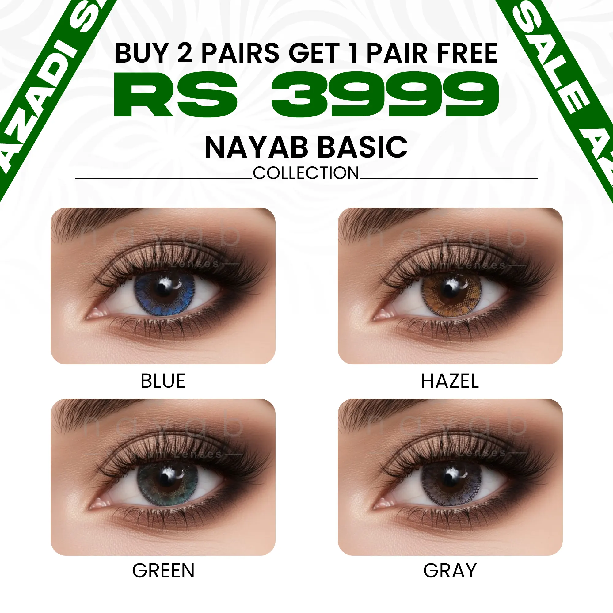 Nayab Basic - Buy 2 Pairs Get 1 Pair free